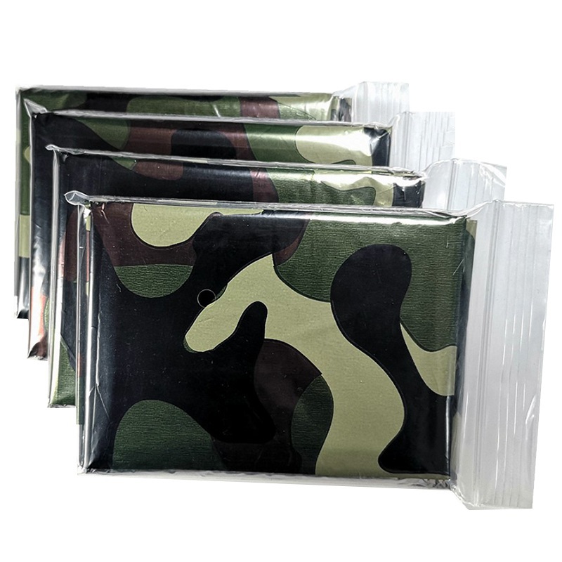 Outdoor Camping Quilt - 1pcs 긴급 열 담요 접이식 방수