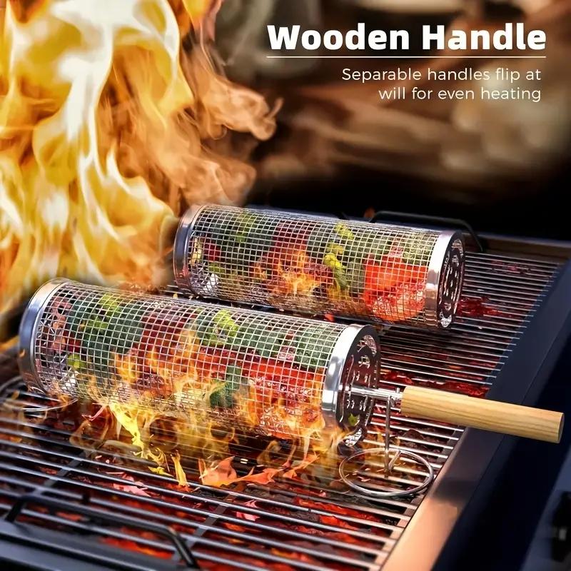Outdoor Camping Food - 식품 등급 스테인리스 스틸 원형 회전