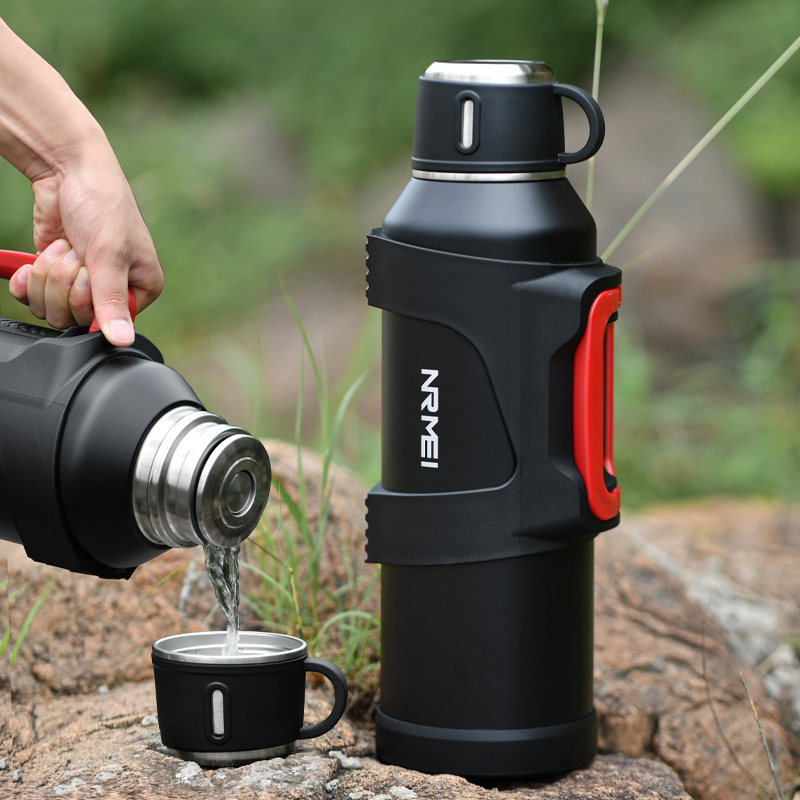 Portable Water Filter - 스테인리스 스틸 보온병 차 필터 포함