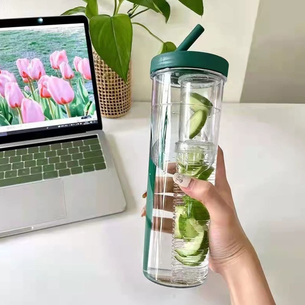 Portable Water Filter - 신제품 800ML 물병 티 필터 포함