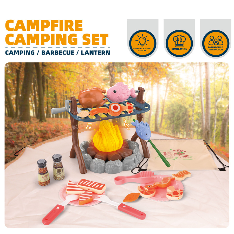 Outdoor Camping Toys - 어린이 캠핑 텐트 세트 아기 놀이터