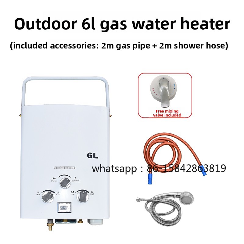 Outdoor Camping Water Heater - RV 야외 가스 온수기 가스 LPG