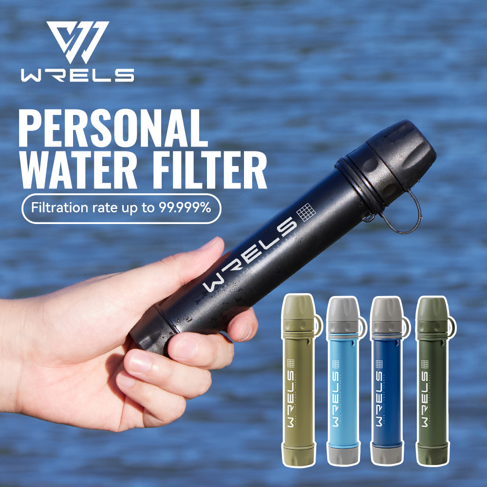 Portable Water Filter - WRELS 야외 정수기 휴대용 직접 마시는