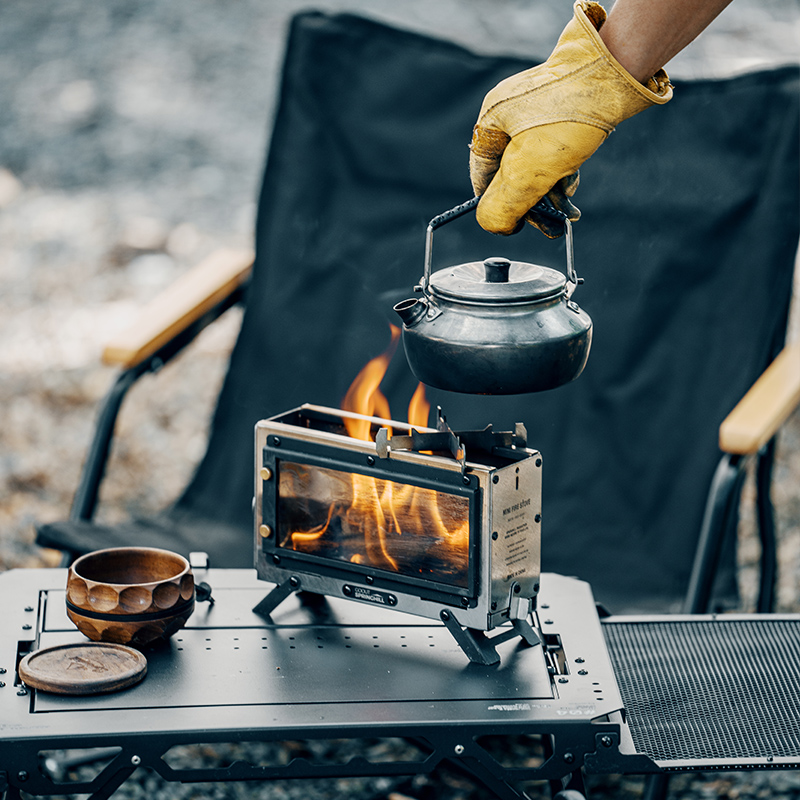 Outdoor Camping Heater - 고아웃 스프링힐 나무 난로 휴대용 장작