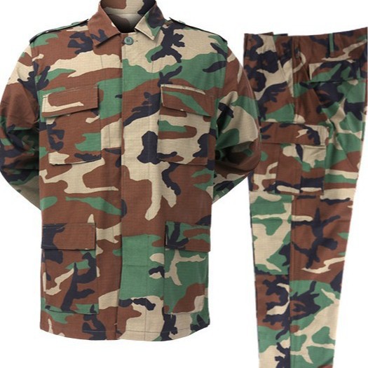 Camping Outdoor Clothing - 남성용 BDU 위장복 2피스 세트 전술