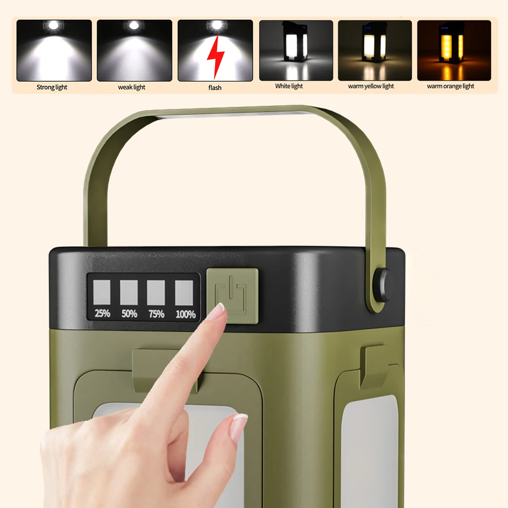 태양광 야외 휴대용 캠핑 조명, 태양열 충전 접이식 2 - Outdoor Camping Tent 리뷰 및 가격
