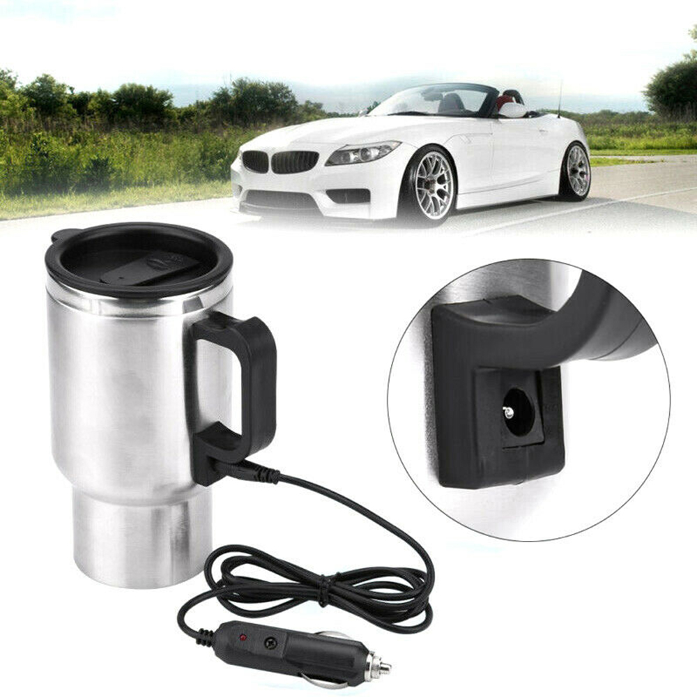 차량용 전기 온수 머그컵 스테인리스 스틸 여행용 가열  - Outdoor Camping Water Heater 리뷰 및 가격