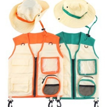 2Pcs 어린이 야외 모험 탐험가 의상 캠핑 조끼 모자 - Outdoor Camping Activities For Kids 리뷰 및 가격