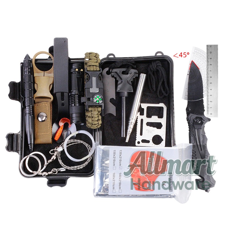 다기능 휴대용 EDC 생존 도구 상자, 야외 캠핑 응급 - Outdoor Camping Tools 리뷰 및 가격