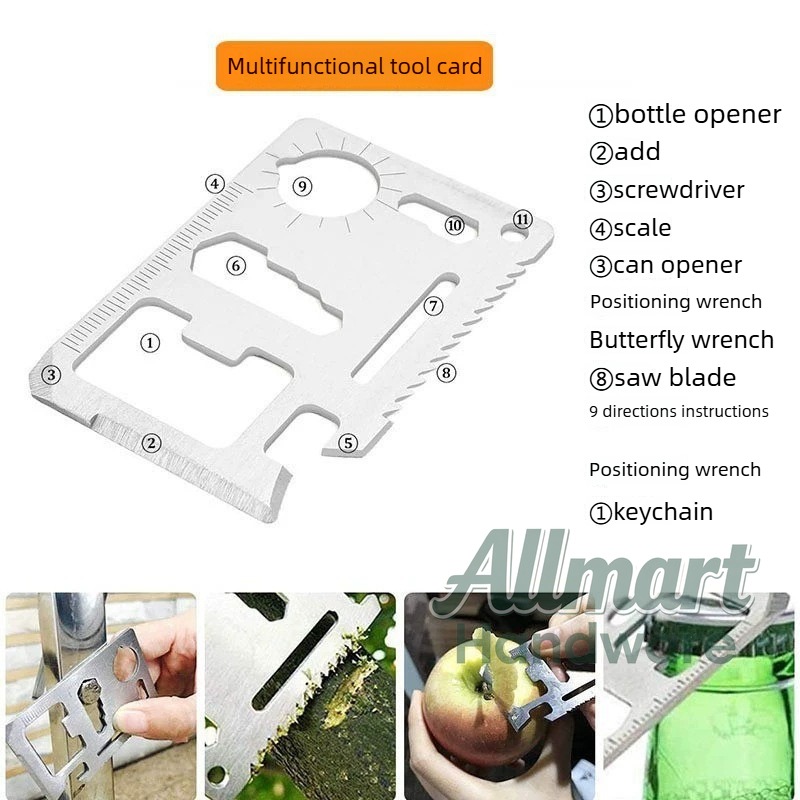 다기능 휴대용 EDC 생존 도구 상자, 야외 캠핑 응급 - Outdoor Camping Tools 리뷰 및 가격