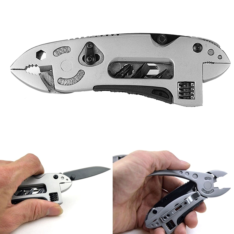 멀티툴 플라이어 포켓 나이프 스크루드라이버 키트 조절식 - Outdoor Camping Tools 리뷰 및 가격
