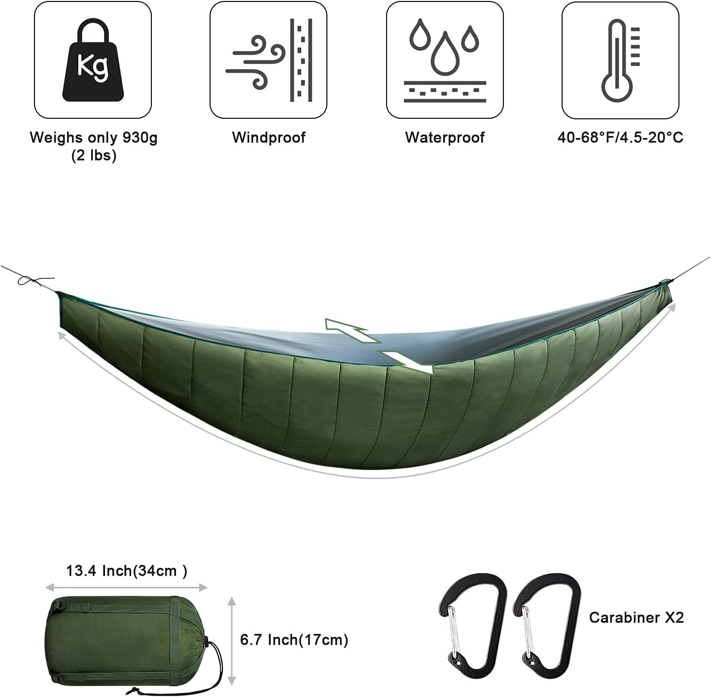 야외 캠핑 모기장 해먹 레인플라이 포함 2인용 휴대용  - Outdoor Camping Quilt 리뷰 및 가격