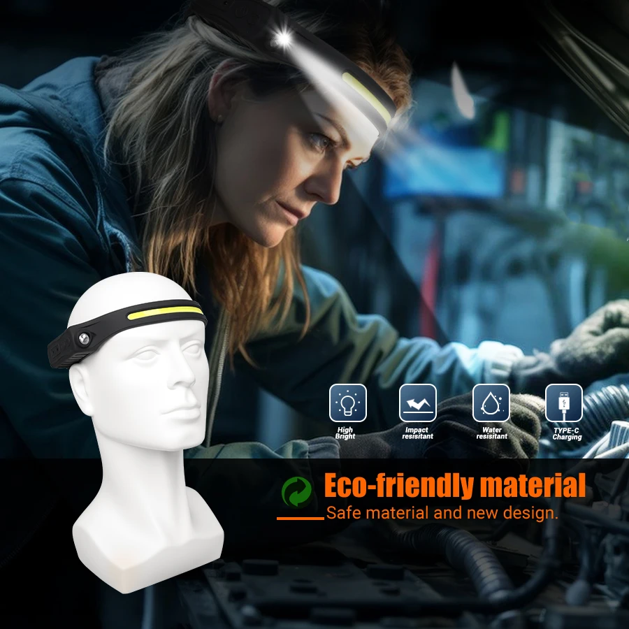 충전식 헤드램프 350 루멘 모션 센서 LED 헤드라이 - Headlamp 리뷰 및 가격