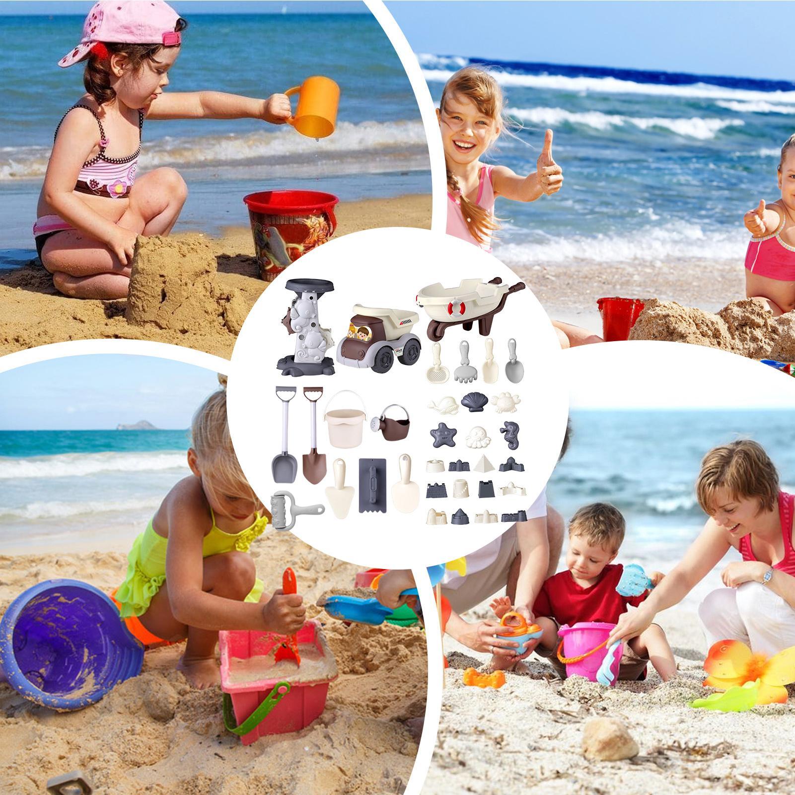 해변 모래 장난감 모래 통과자 세트 3세 이상 어린이용 - Outdoor Camping Activities For Kids 리뷰 및 가격