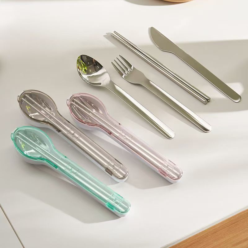 휴대용 수저 세트 보관함 포함 캠핑 여행 야외 식기 스 - Outdoor Camping Tools 리뷰 및 가격