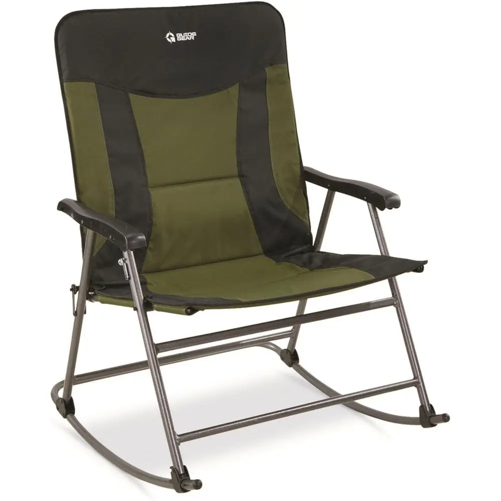 대형 600파운드 용량의 휴대용 흔들의자 캠핑 의자,  - Outdoor Camping Rocking Chair 리뷰 및 가격