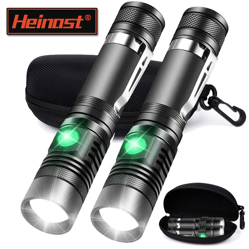 충전식 T6 핸드헬드 플래시라이트 18650 사용 줌  - Headlamp 리뷰 및 가격
