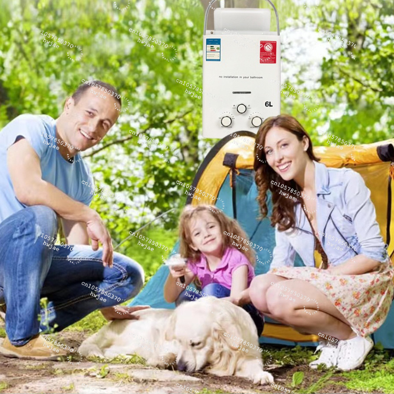 새로운 무탱크 온수기 야외 캠핑용 즉시 가열 샤워기 포 - Outdoor Camping Hot Water Heater 리뷰 및 가격