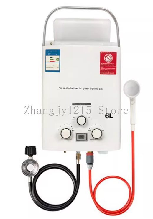 프로판 LPG 가스 탱크리스 온수기 6L 야외 캠핑 즉 - Outdoor Camping Water Heater 리뷰 및 가격