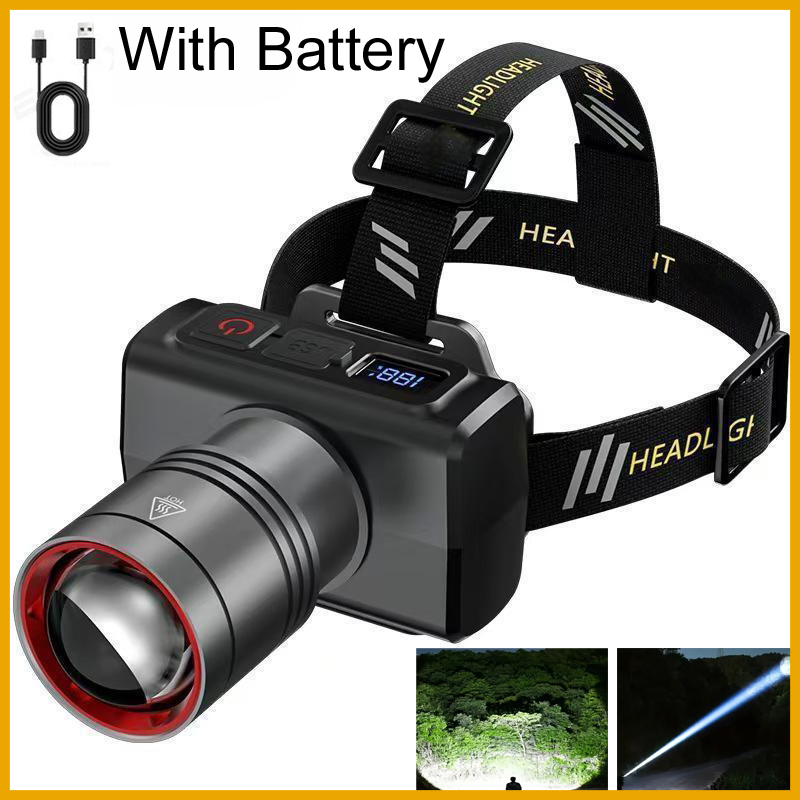 2026 LED 디지털 충전식 헤드램프 초강력 헤드 L - Headlamp 리뷰 및 가격