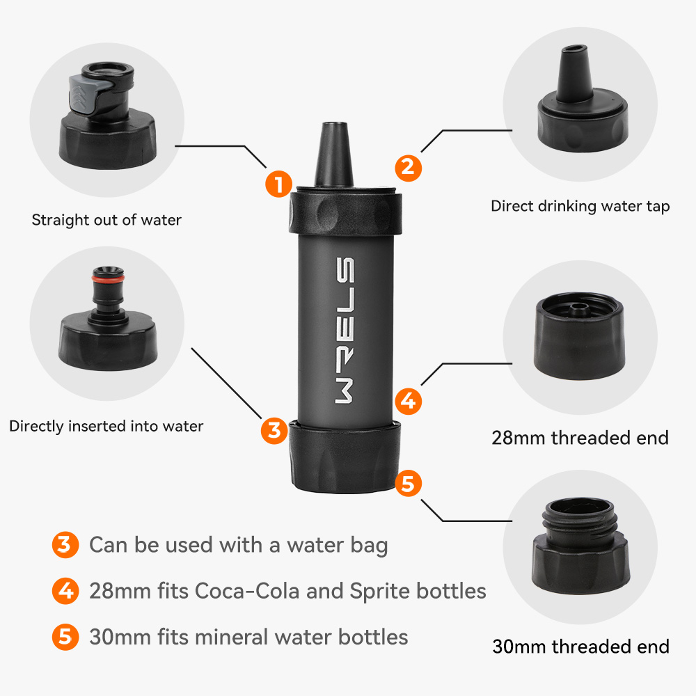 WERLS 하이킹 개인용 미니 정수 빨대 휴대용 야외  - Portable Water Filter 리뷰 및 가격