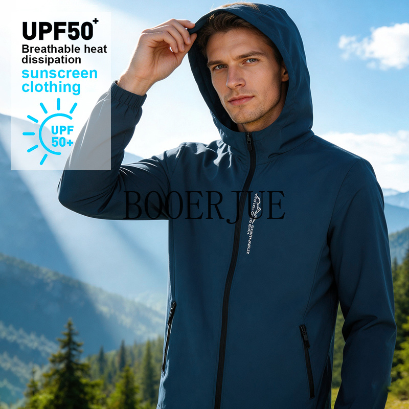 야외 하이킹 스포츠 여름 남성용 방수 하이킹 재킷 방풍 - Camping Outdoor Clothing 리뷰 및 가격