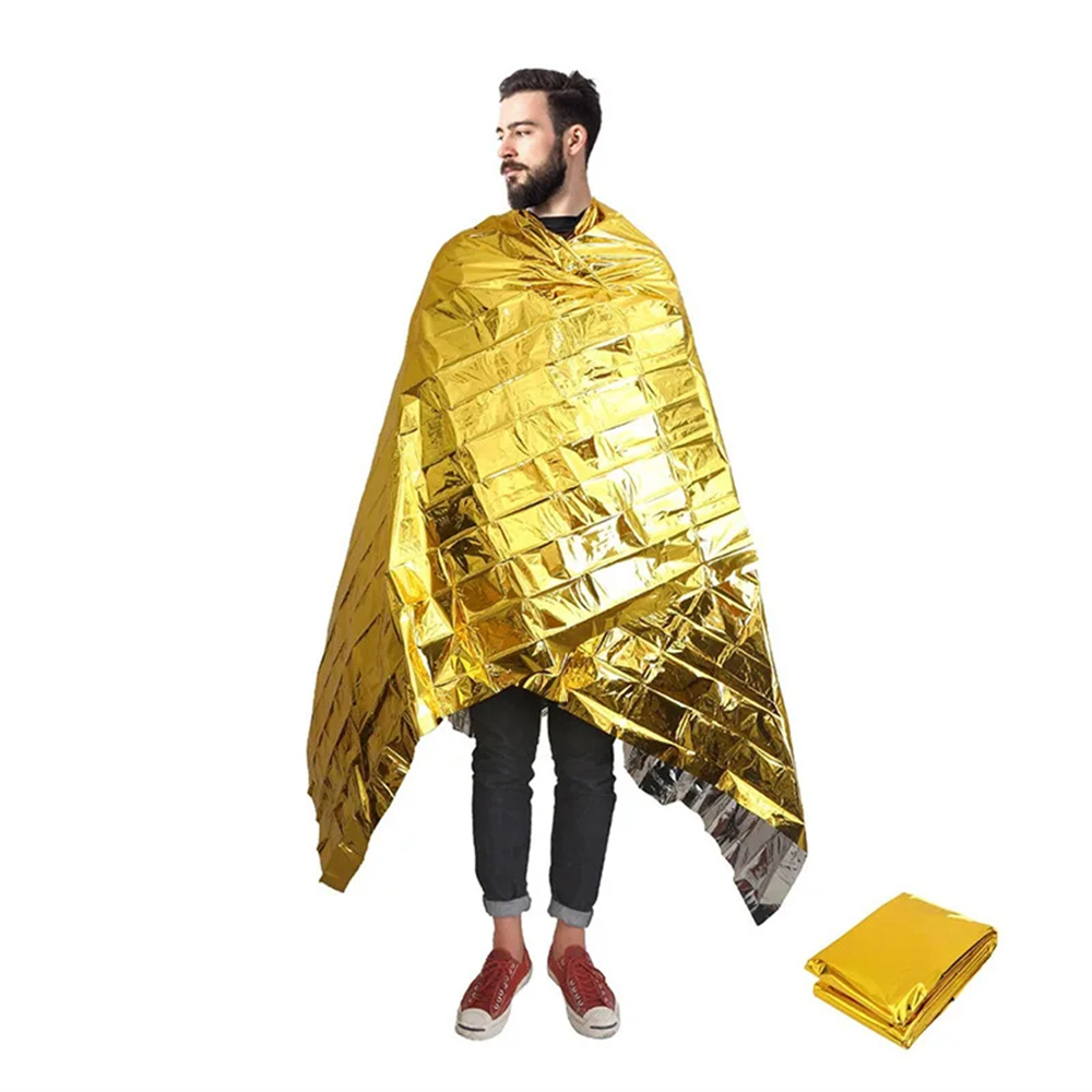 5Pcs 비상 열 담요 접이식 방수 방풍 양산 구조 담 - Outdoor Camping Quilt 리뷰 및 가격