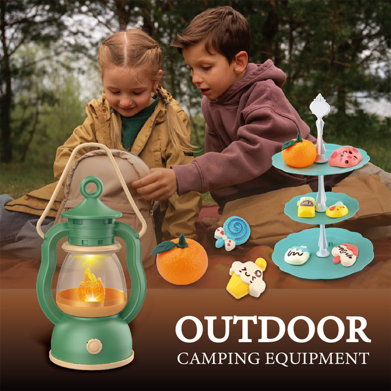 어린이 캠핑 세트 캠프파이어 놀이 유아용 장난감 (조명 - Outdoor Camping Toys 리뷰 및 가격