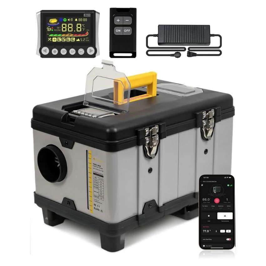 올인원 12V/24V 5KW 야외 텐트 캠핑용 가정용  - Outdoor Camping Heater 리뷰 및 가격