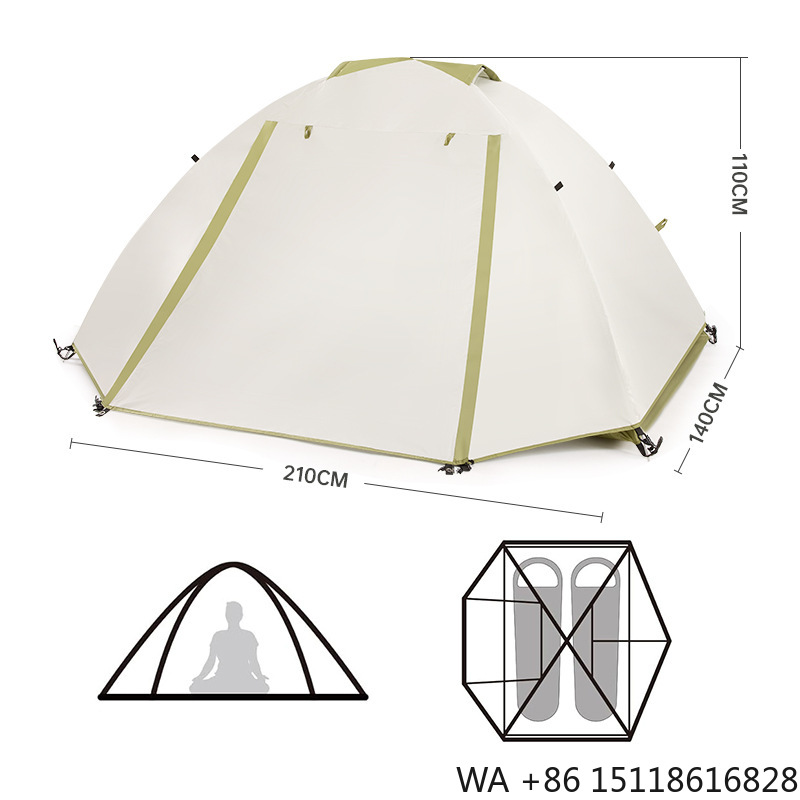 하이킹 등산 트레킹 캠핑 텐트 이중 방수 3계절 경량  - Outdoor Camping Tent 리뷰 및 가격