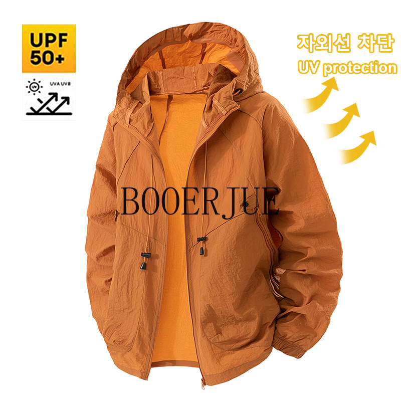 야외 스포츠 코트 안티 UV 윈드 브레이커 여름 남성  - Camping Outdoor Clothing 리뷰 및 가격