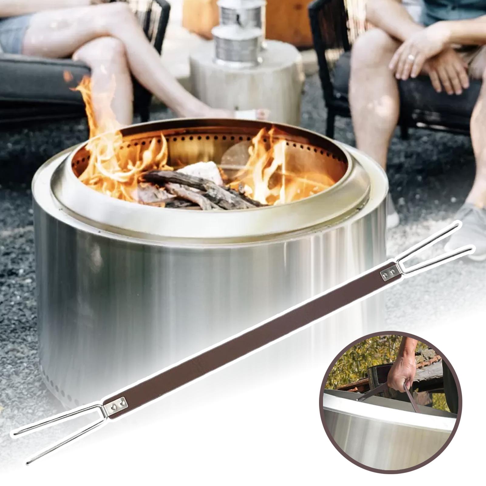 화덕 뚜껑 손잡이, 화덕 도구, 휴대용 손잡이, 스테인 - Outdoor Camping Tools 리뷰 및 가격