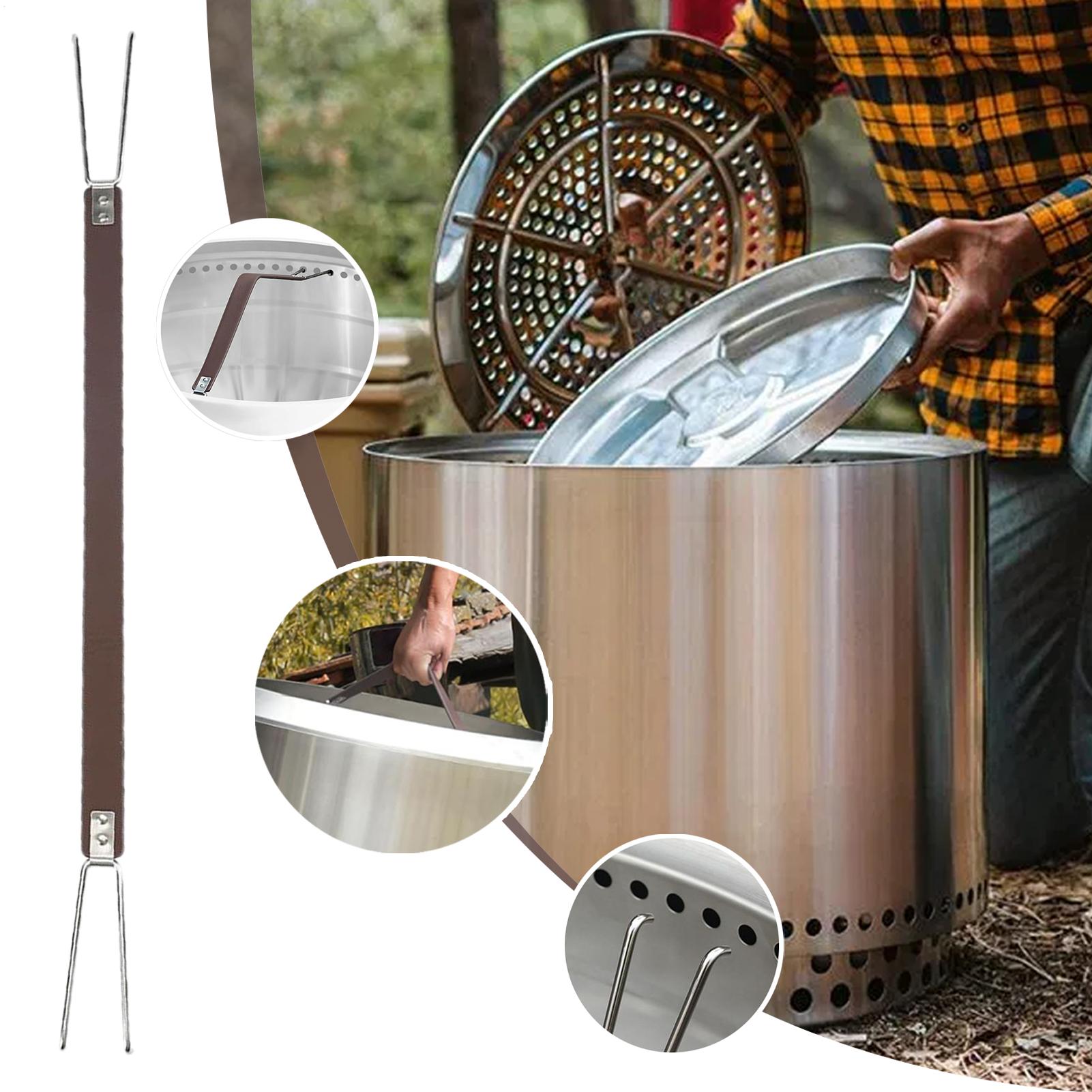 화덕 뚜껑 손잡이, 화덕 도구, 휴대용 손잡이, 스테인 - Outdoor Camping Tools 리뷰 및 가격