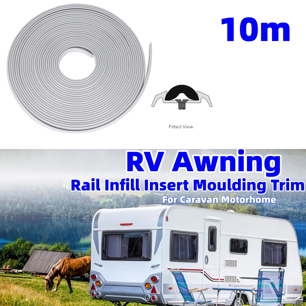 10m RV 어닝 레일 인필 인서트 몰딩 트림 헤르짐  - Camping Tent 리뷰 및 가격