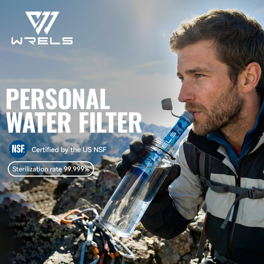 WRELS 야외 휴대용 정수 필터 세트 생존 또는 비상 - Portable Water Filter 리뷰 및 가격