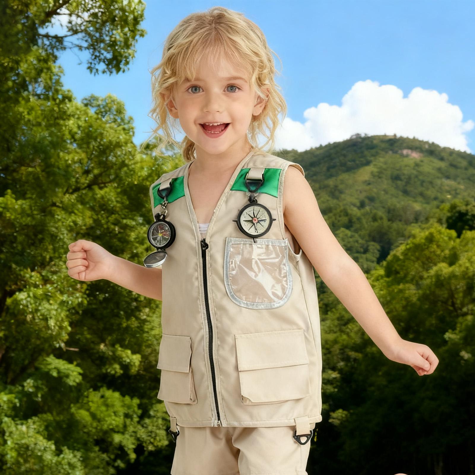 어린이 낚시 조끼 민소매 의상 재킷 야외 조끼 공원 동 - Outdoor Camping Activities For Kids 리뷰 및 가격